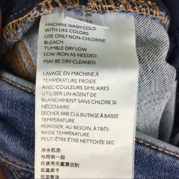 NWOT Free People Riley Seamed Daybreak Wash Mid-Rise Ankle Skinny Jeans Size 24 - Picture 11 of 12